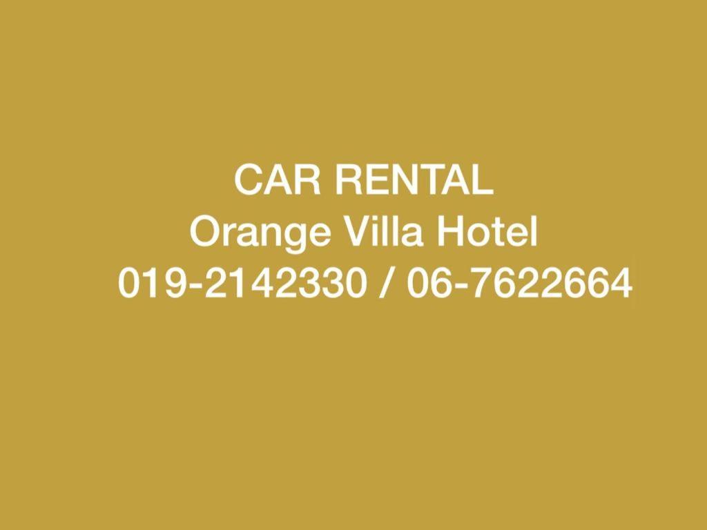 Orange Villa Hotel Near Palm Mall Seremban Exteriér fotografie
